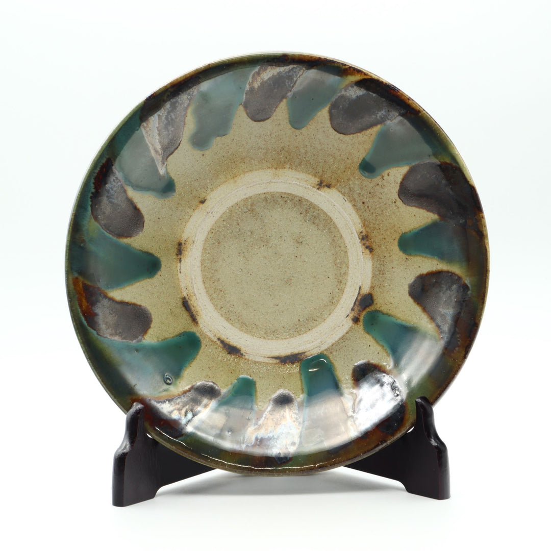 8寸皿　蛇の目　B