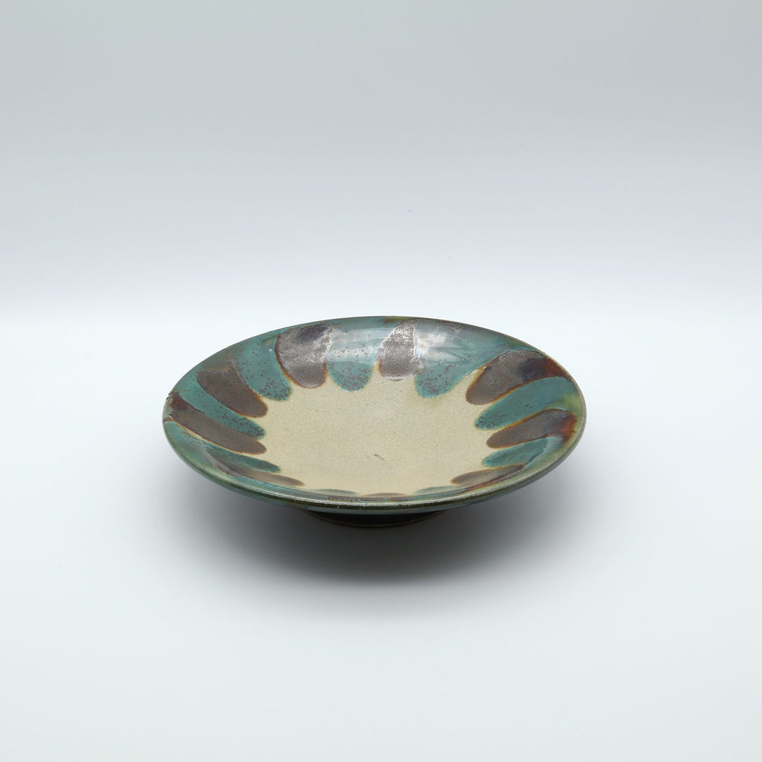 沖縄のやちむん　横田屋窯　7寸皿