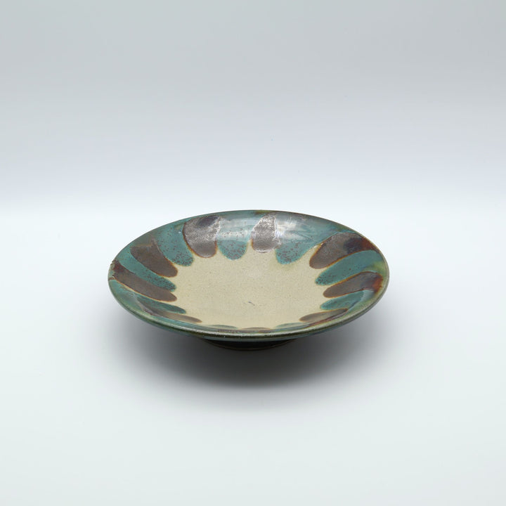 沖縄のやちむん　横田屋窯　7寸皿