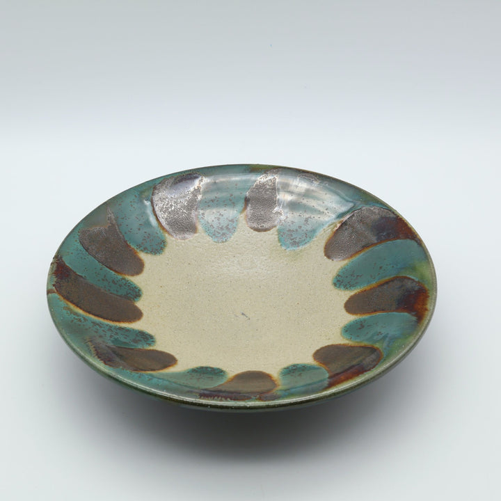 沖縄のやちむん　横田屋窯　7寸皿