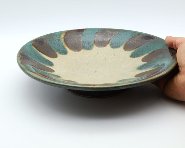 沖縄のやちむん　横田屋窯　7寸皿