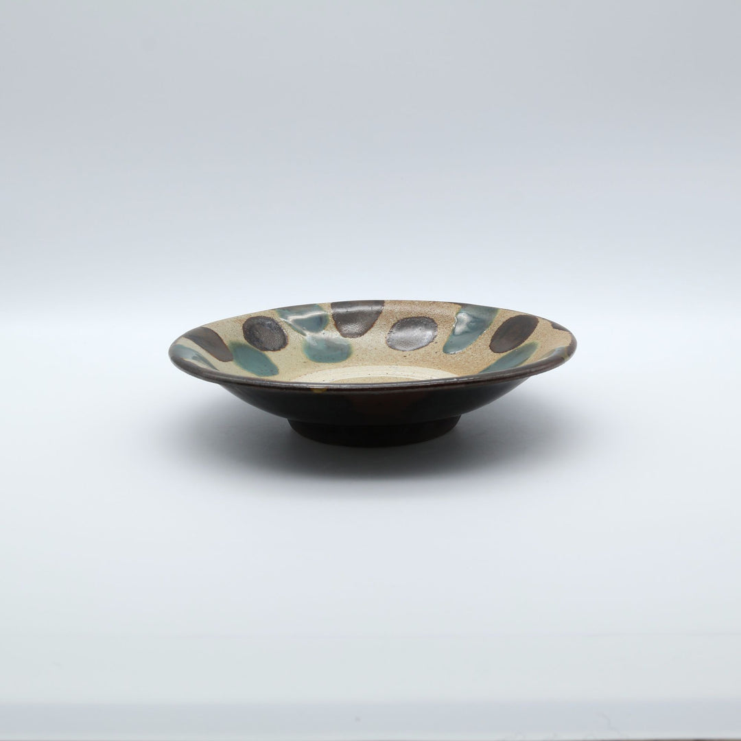 6寸皿　蛇の目　D