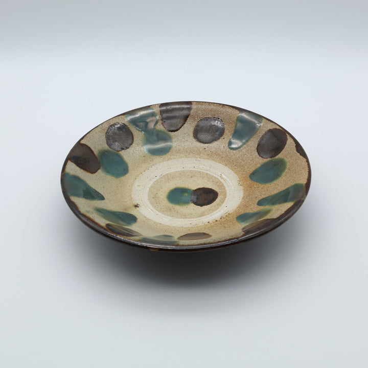 6寸皿　蛇の目　D