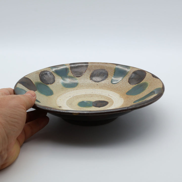 6寸皿　蛇の目　D