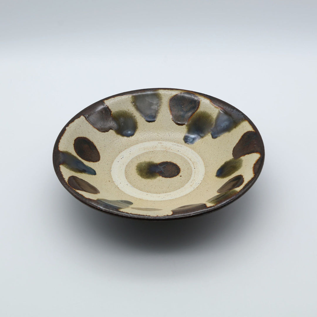 6寸皿　蛇の目　E