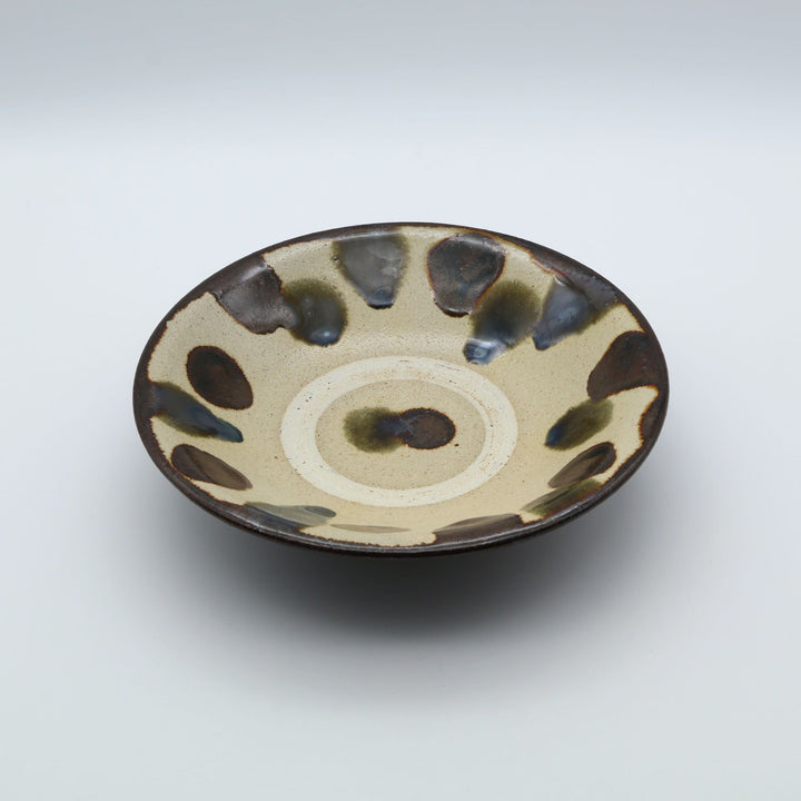 6寸皿　蛇の目　E