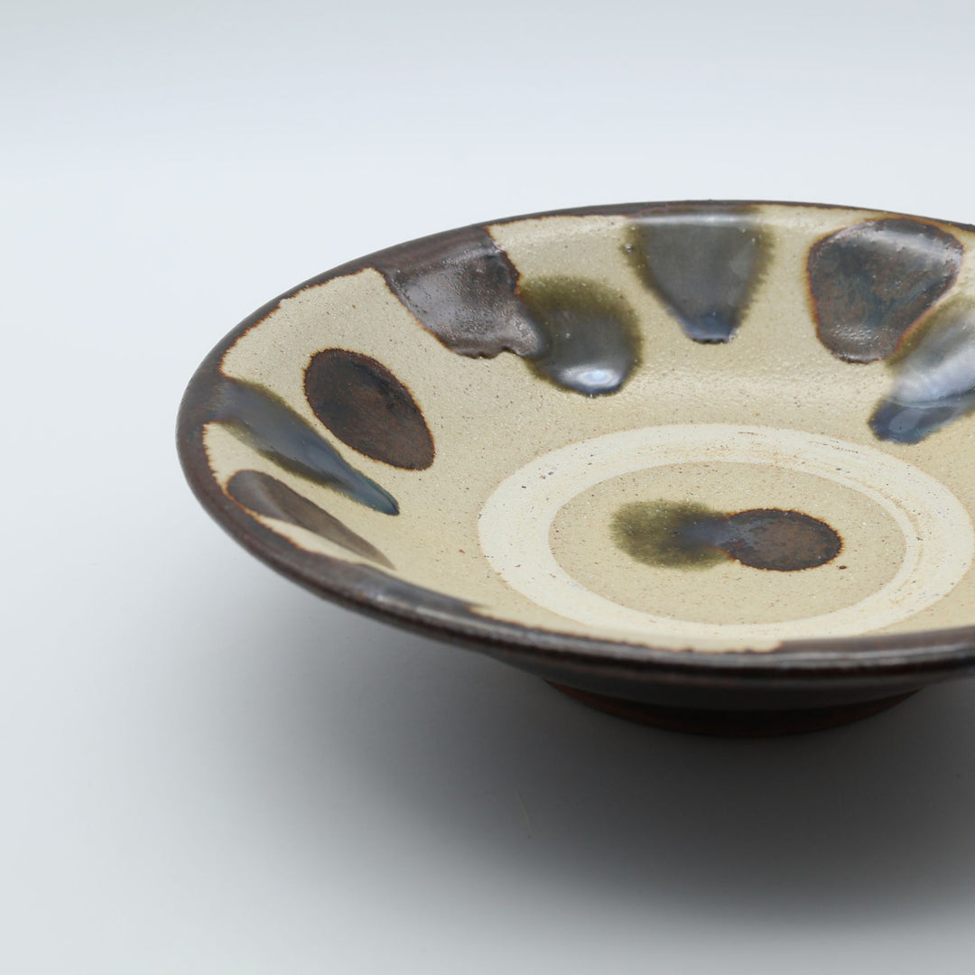 6寸皿　蛇の目　E