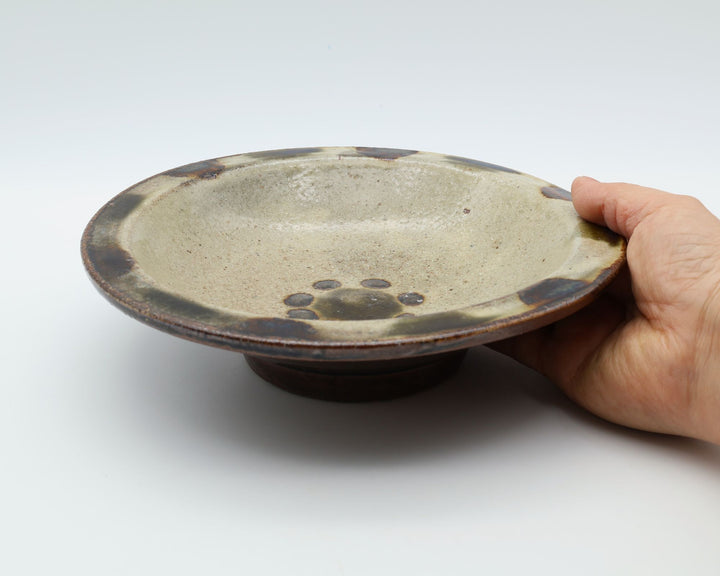 やちむん 横田屋窯 ふち平　6寸皿