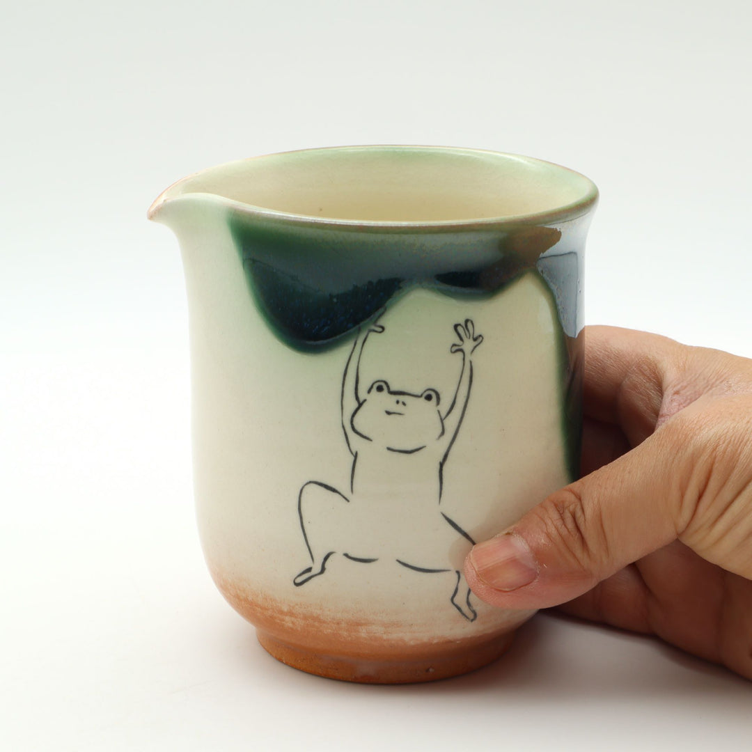 カエル片口酒器