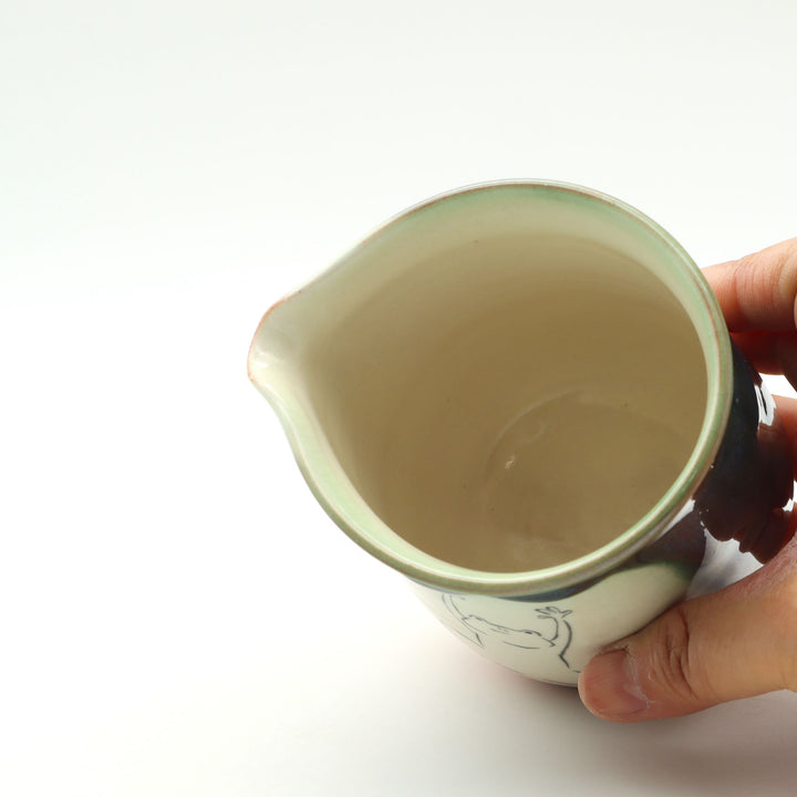 カエル片口酒器