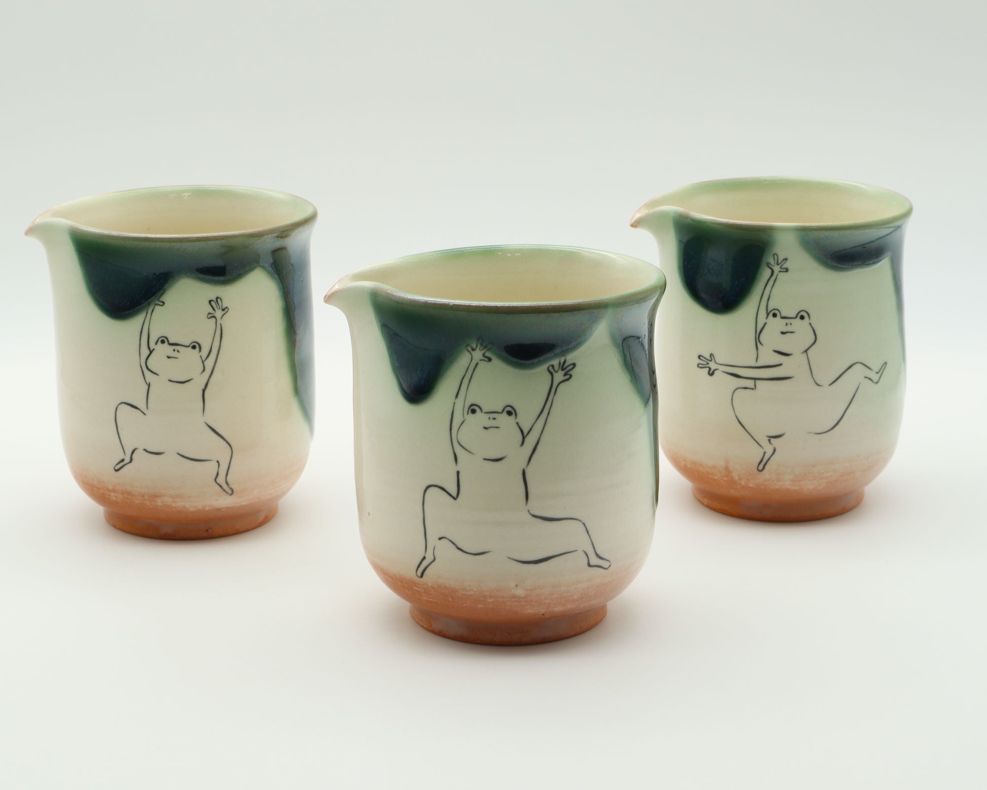 萩焼 楓窯 カエル片口酒器 一楽 二萩 三唐津 から 普段使いの器