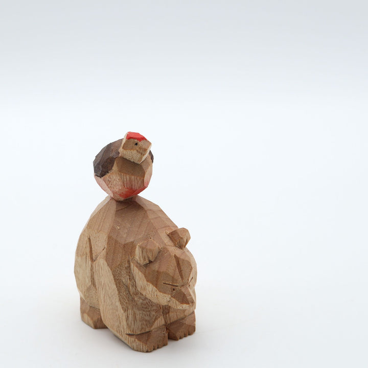 くまとノグチゲラ