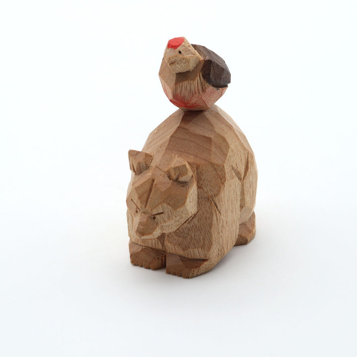 くまとノグチゲラ