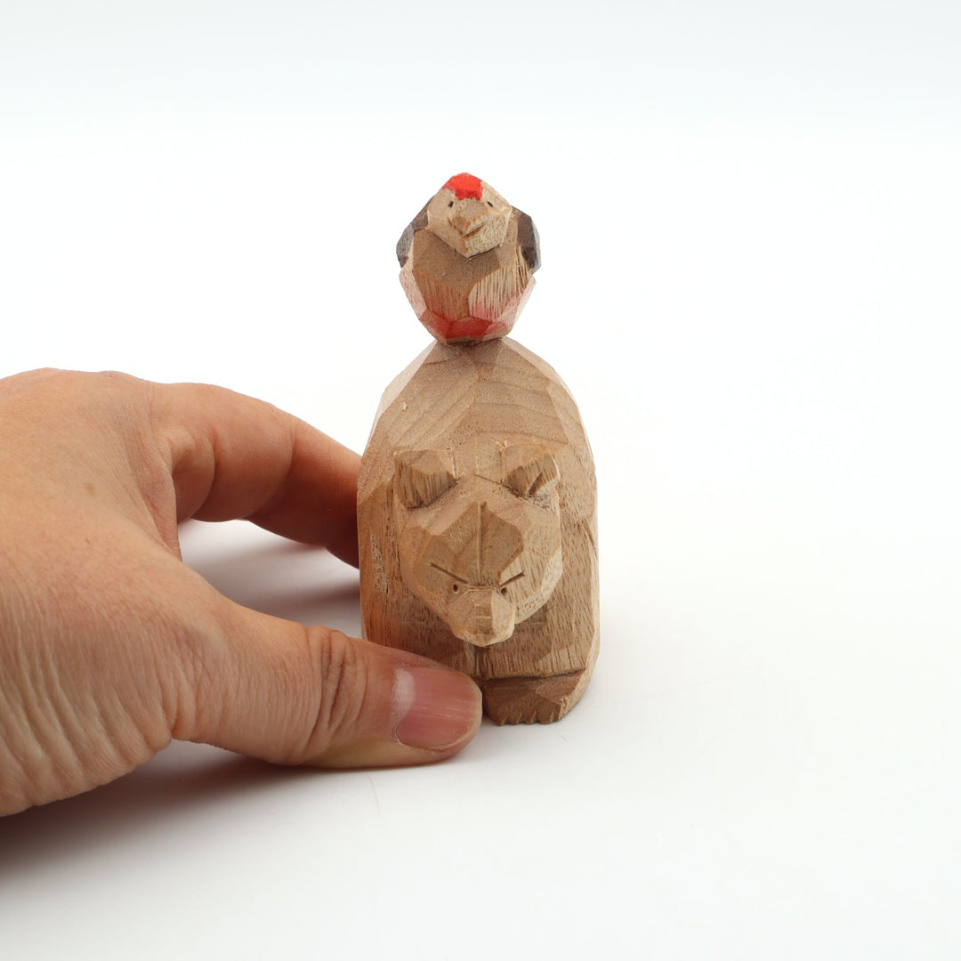 くまとノグチゲラ