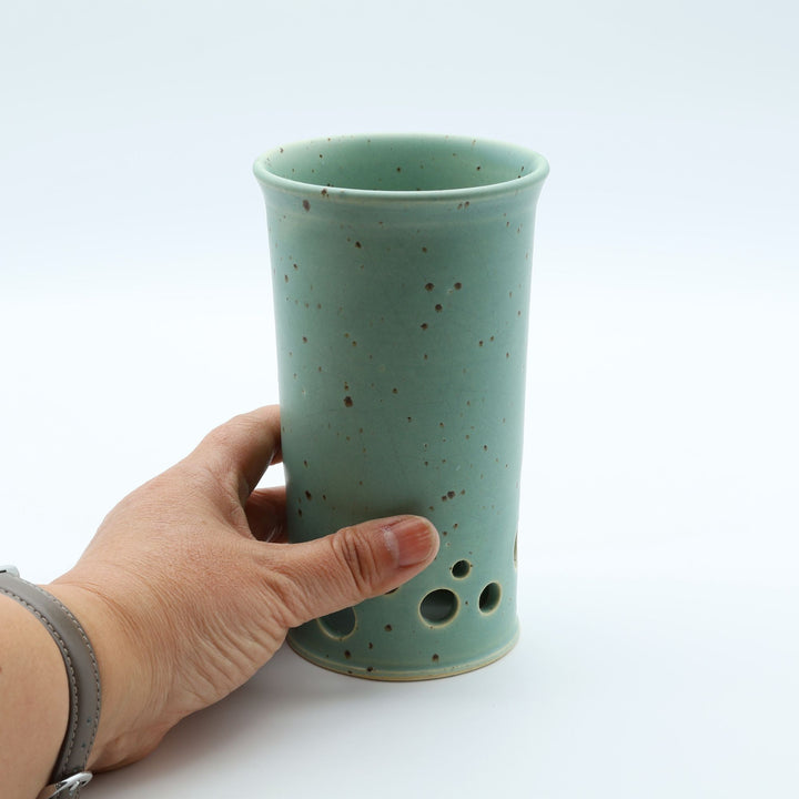 陶factory509のバブルカップ　ミント色