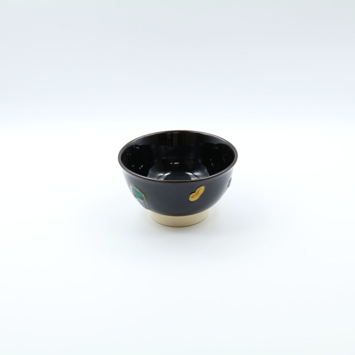 沖縄の新しいやちむん　陶factory509　押もん碗　黒