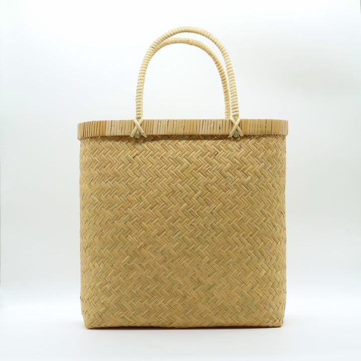 岩手県二戸郡一戸町  鳥越スズ竹かごバッグ