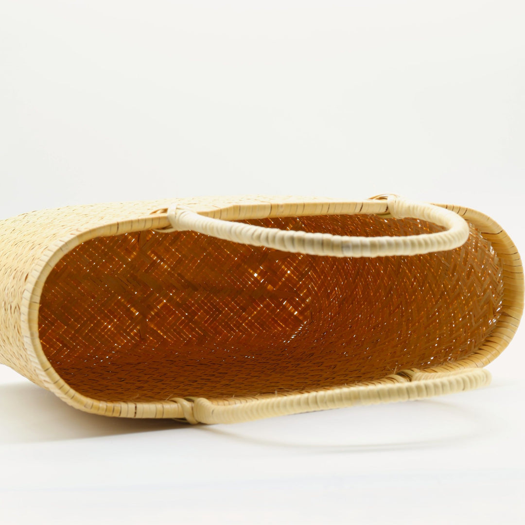 岩手県二戸郡一戸町  鳥越スズ竹かごバッグ