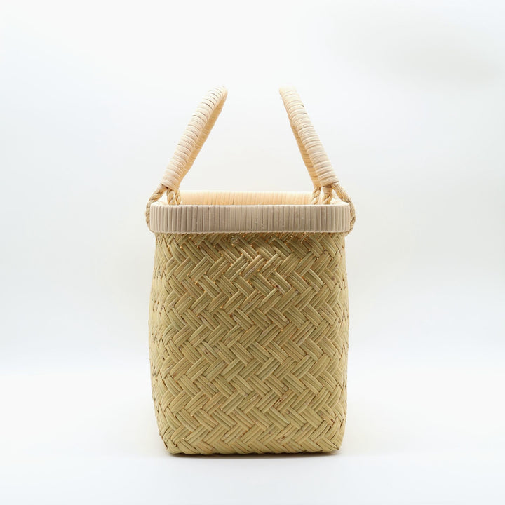 鳥越スズ竹かごバッグ  市場かご  尺