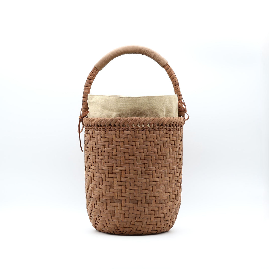 国産山葡萄かご　バケツ型