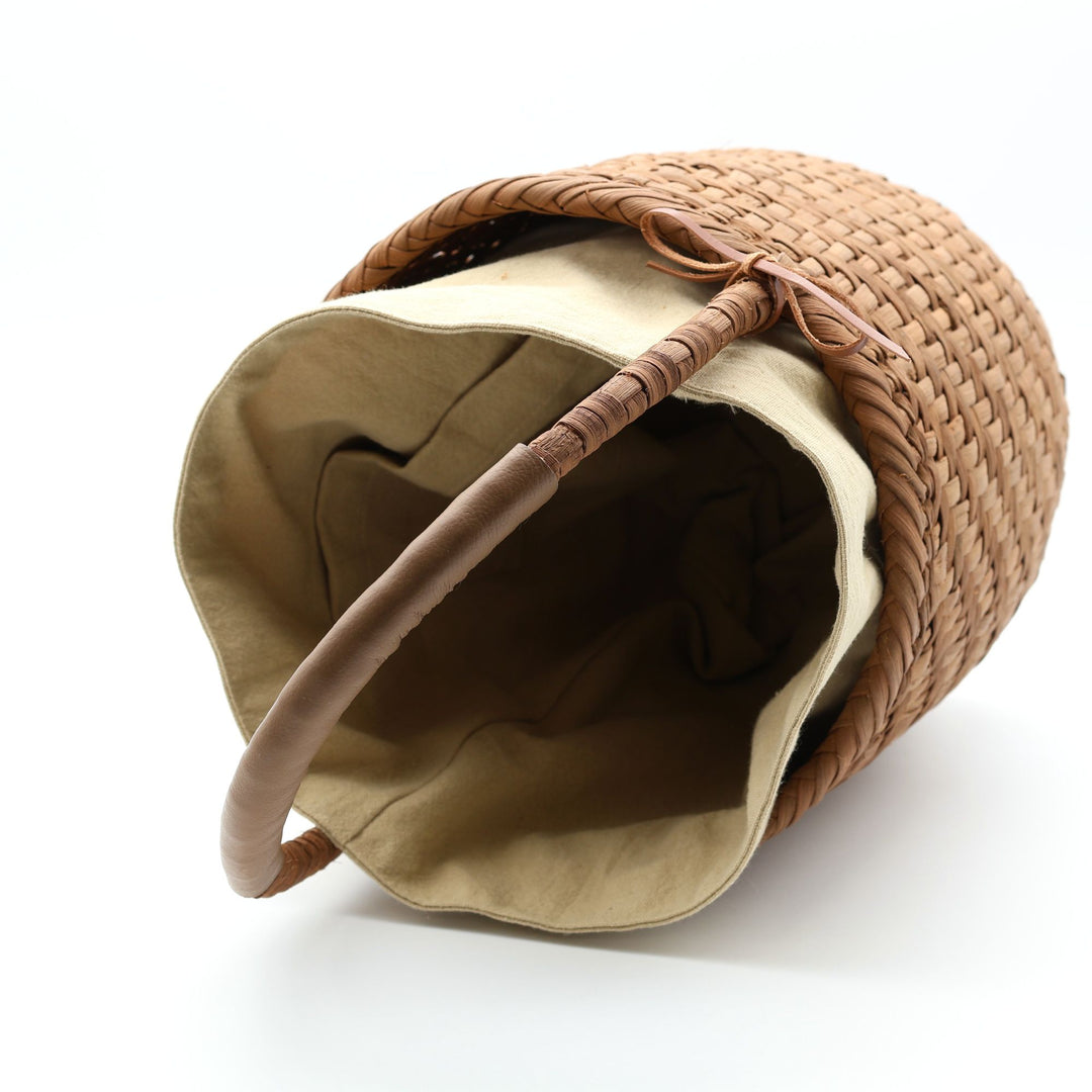 国産山葡萄かご　バケツ型