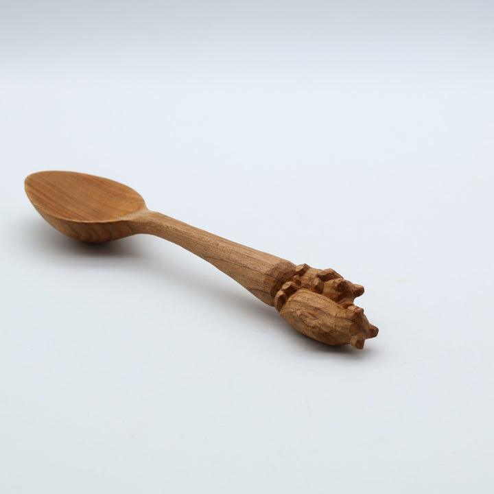 木彫り熊のスプーン　大　親子くま