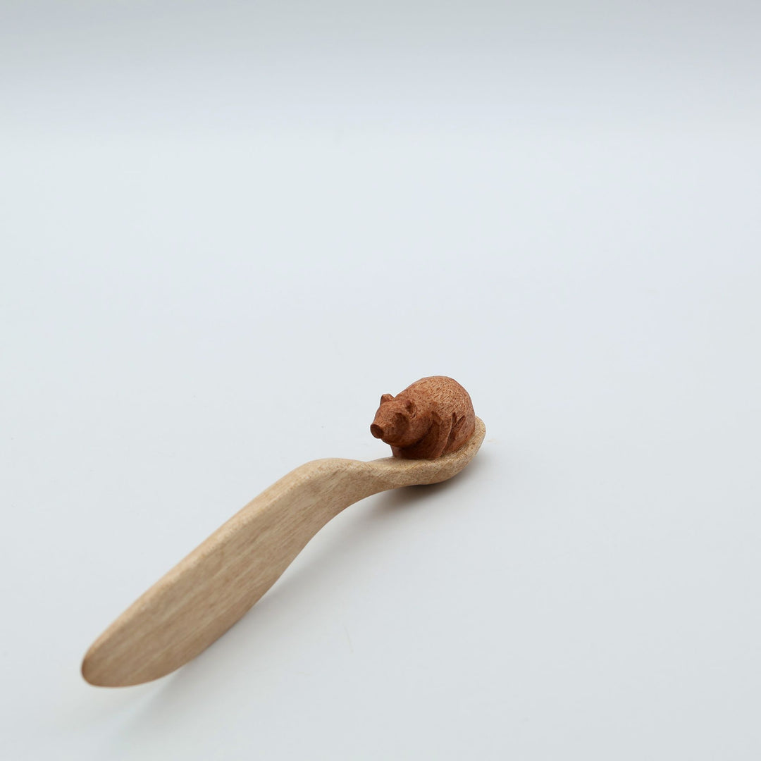 木彫り熊のバターナイフ