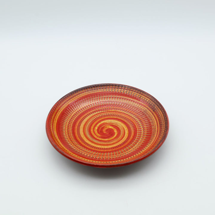 小石原焼マルワ窯5寸皿