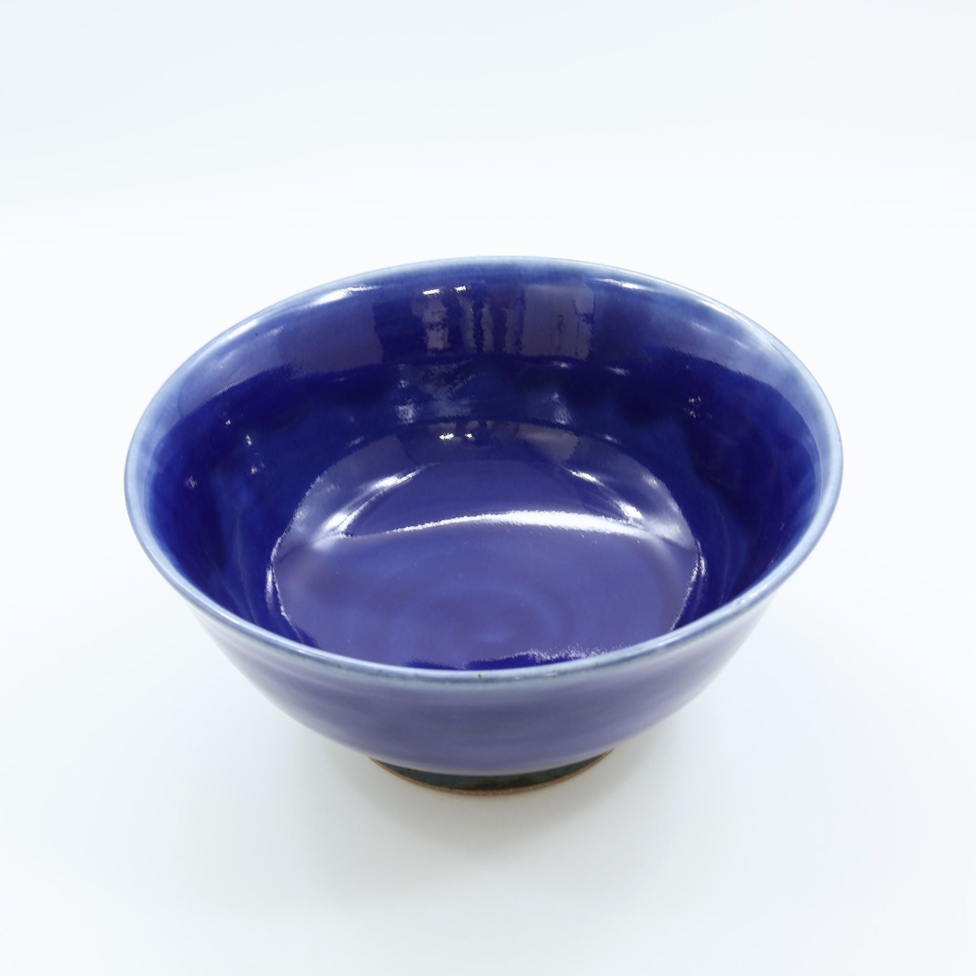 出西窯 6寸丼鉢（内外呉須）｜深く鮮やかな呉須の青を楽しむ器