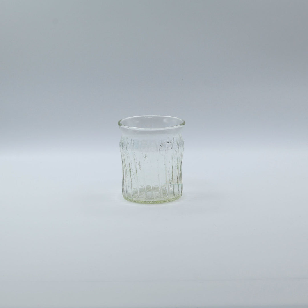 西川孝次 吹きガラス工房 面取タンブラー　クリア   琉球ガラスと倉敷硝子が美しく融合したガラス工芸