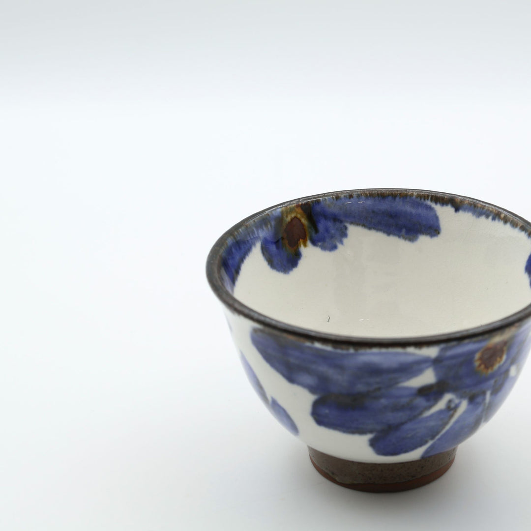 沖縄・竹富島のやちむん　くみだし   菊花文