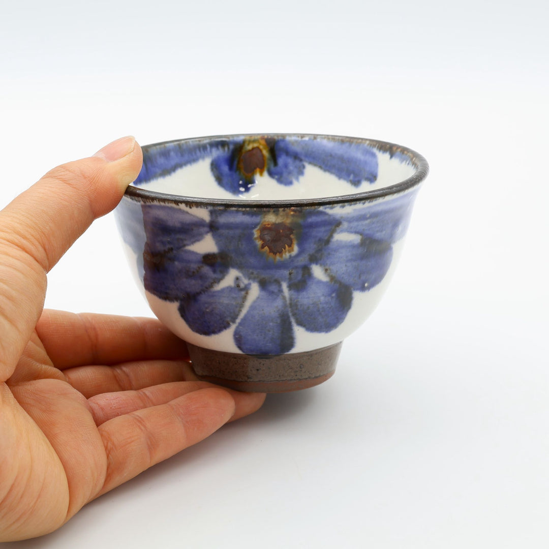 沖縄・竹富島のやちむん　くみだし   菊花文